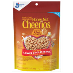 Honey Nut Cheerios Pouch, 3.5 Oz, Total Qty 1