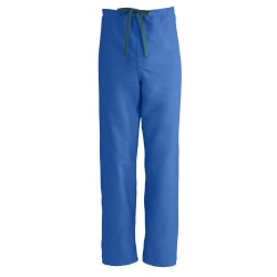 Medline ComfortEase™ Unisex Reversible Drawstring Pants, 2X, Royal Blue