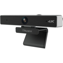 Aluratek LIVE Pro AWC4KF Video Conferencing Camera - 8 Megapixel - 30 fps - USB 2.0 - 3840 x 2160 Video - CMOS Sensor - Fixed Focus - 5x Digital Zoom - Microphone - Notebook, Computer