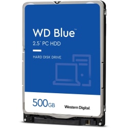 Western Digital Blue WD5000LPCX 500 GB Hard Drive - 2.5" Internal - SATA (SATA/600) - 5400rpm - 2 Year Warranty