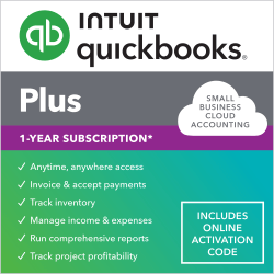Quickbooks, Online Plus 1Y, 2024, 1 Year Subscription, Windows/Mac Compatible, ESD