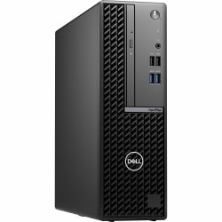 Dell OptiPlex 7000 7010 Desktop PC, Intel Core i5, 16GB Memory, 256GB Solid State Drive, Black, Windows 11 Pro, Small Form Factor, No Optical Drive, No Wireless LAN, Total Number of USB Ports: 8, Number of DisplayPort Outputs
