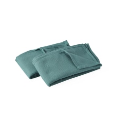 Medline Sterile Disposable Surgical Towels, Deluxe, 27" x 17", Green, 4 Towels Per Pack, Case Of 20 Packs
