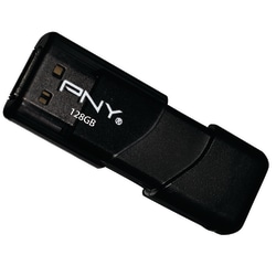 PNY Attaché 3 USB 2.0 Flash Drive, 128GB