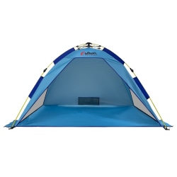 Outdoors Professional Beach Cool Pop-Up Sun Shelter, 43"H x 39"W x 75"D, Blue