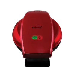 Brentwood Electric Tortilla Taco Bowl Maker, 4"H x 10"W x 8"D, Red