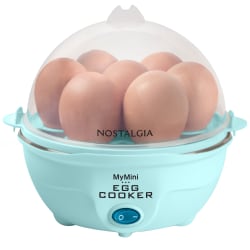 Nostalgia Electrics Premium 7-Egg Cooker, Aqua