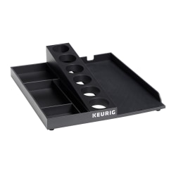 Keurig® K-Suite® Coffee Tray, 2" x 11-1/8", Black