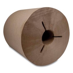 Morcon Tissue Morsoft® Controlled Towels, Y-Notch, 1-Ply, 8" x 800 ft, Kraft, 6 Rolls/Carton