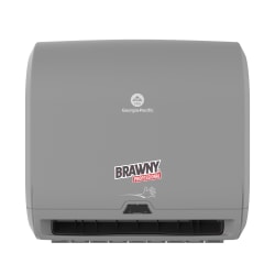 Brawny, Automated, Shop Towel Dispenser,Grey