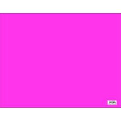 Imperial Cardstock, Neon Pink, Nonstandard (22" x 28"), 0.20 Lb, Pack Of 25 Sheets