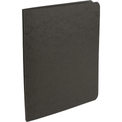 Office Depot® Brand Pressboard Side-Bound Report Binders With Fasteners, 60% Recycled, Black, Pack Of 10