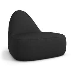 HON Confetti Floor Lounge, 24-9/16"H x 30"W x 32-9/16"D, Black