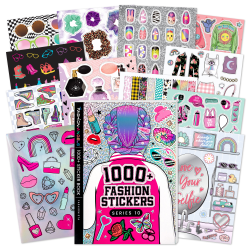 Fashion Angels Fashion Sticker Book, Medium Size