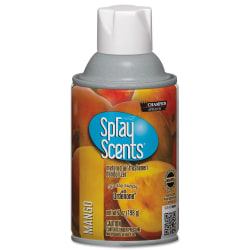 Chase Products Champion Sprayon SPRAYScents™ Metered Air Freshener Refill, Mango, 7 oz Aerosol Spray, 12/Carton