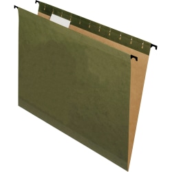 Pendaflex® SureHook® Technology Hanging File Folders, Letter Size, Green, Box Of 20 Folders