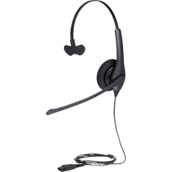 Jabra BIZ 1500 QD Mono - Mono - Quick Disconnect - Wired - Over-the-head - Monaural - Supra-aural - 3.12 ft Cable - Noise Cancelling Microphone