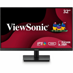 ViewSonic VA3209M 32 Inch IPS Full HD 1080p Monitor with Frameless Design, 75 Hz, Dual Speakers, HDMI, and VGA Inputs for Home and Office - VA3209M - 1080p IPS Monitor with 75Hz, Adaptive Sync, HDMI, VGA, and Eye Care - 250 cd/m² - 32"