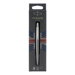 Parker® Jotter Ballpoint Pen, Medium Point, 0.7 mm, Stainless Steel Barrel, Black Ink