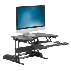 VariDesk ProPlus Manual Standing Desk Converter, 30"W, Black