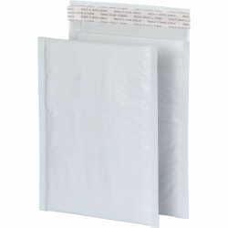 Quality Park Bubble Mailers - Bubble - 6" Width x 9" Length - Strip - White - Poly - 25 / Box