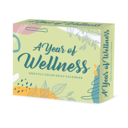 2026 Willow Creek Press Page-A-Day Daily Desk Calendar, 6-1/4" x 5-1/2", A Year of Wellness, January To December, 55243