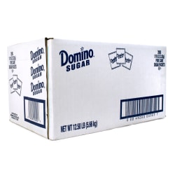 Domino Sugar Packets, Box Of 2,000 Packets