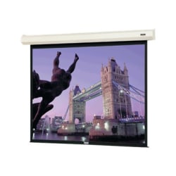 Da-Lite Cosmopolitan Electrol Wide Format - Projection screen - ceiling mountable, wall mountable - motorized - 120 V - 130" (129.9 in) - 16:10 - High Contrast Matte White - white powder coat