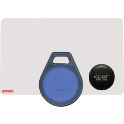 Bosch iCLASS 16K Wiegand Token (26-bit) - Printable - Smart Card - 2.99" x 2.01" Length - 10 - Black - Plastic