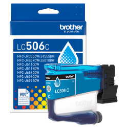 Brother LC506C Cyan Standard Yield Ink Cartridge