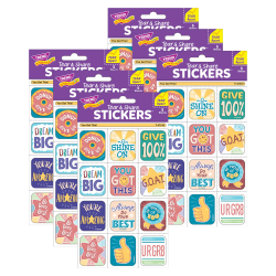 TREND Tear & Share Stickers, You Got This!, 60 Per Pack, Set Of 6 Packs
