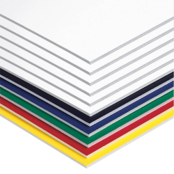 Pacon UCreate Foam Boards, 20" x 30", Assorted Colors, Pack Of 10 Sheets