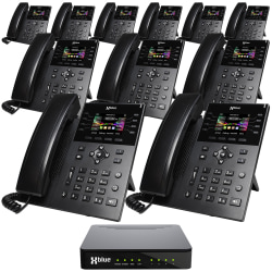 Xblue Qb1 Phone System W/11 Ip8G, Qb1Ip8G4X11