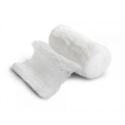 Medline Bulkee Lite Sterile Conforming Bandages, 4" x 4 1/8 Yd., White, Pack Of 96