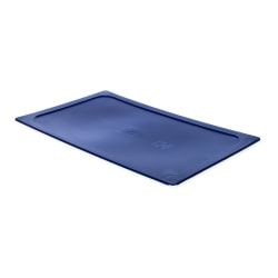 Carlisle Smart Lids, Full Size, 1/2"H x 20 3/4"W x 12 3/4"D, Dark Blue, Pack Of 6