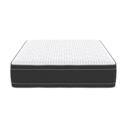 Corsicana Bluewind EuroTop Mattress, Full XL, 52-1/2" x 79-1/2", Gray, 1 Mattress