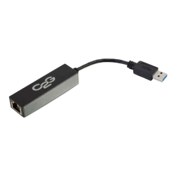 C2G USB to Gigabit Ethernet Adapter - Network adapter - USB 3.0 - Gigabit Ethernet - black