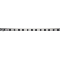 Tripp Lite Power Strip 120V 10 5-15R; 2 5-20R 15' Cord 36" Length Vertical - NEMA 5-20P - 2 x NEMA 5-20R, 10 x NEMA 5-15R - 15 ft Cord - 20 A Current - 120 V AC Voltage - 1800 W - Bench/Cabinet-mountable