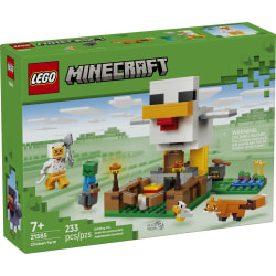 LEGO® Minecraft® Chicken Farm Building Blocks Set, Total Qty 1