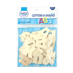 Artskills® Wood Letters, Tan, Pack Of 60