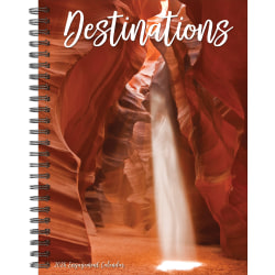 2026 Willow Creek Press Weekly Engagement Calendar, 6-1/2" x 8-1/2", Explore The World, January To December, 54628