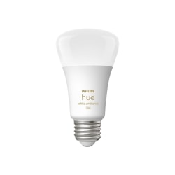 Philips Hue White ambiance - LED light bulb - shape: A19 - E26 - 10.5 W (equivalent 75 W) - warm to cool white light (pack of 2)