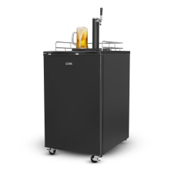 Commercial Cool 6.1 Cu. Ft. Beer Kegerator, Black