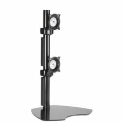 Chief KTP230S - Stand - for dual flat panel - steel - silver - desktop