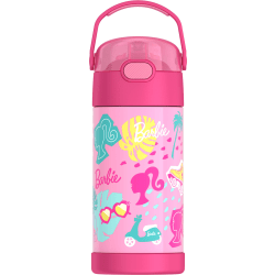 Thermos Licensed Funtainer Bottle, 12 Oz, Barbie