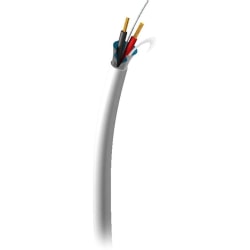 C2G 18 AWG Plenum-Rated Bulk Shielded Speaker Wire - Bulk speaker cable - 50 ft - shielded - white