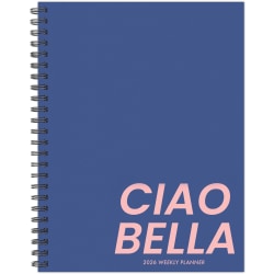 2026 Willow Creek Press Softcover Weekly/Monthly Planner, 6-1/2" x 8-1/2", Ciao Bella, January To December, 58497