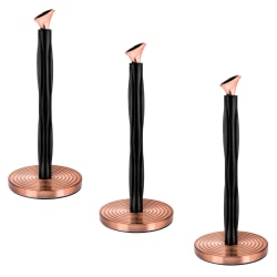 Alpine Paper Towel Holders, Bronze Beauty, 14" x 6-3/4" x 6-3/4", Black/Bronze, Pack Of 3 Holders