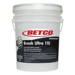 Betco® Symplicity™ Break Ultra 110 Alkaline Booster, 5 Gallon Bottle
