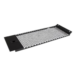 StarTech.com Blanking Panel - 4U - Vented - Hinged Rack Panel - 19in - TAA Compliant - Tool-less Installation - Filler Panel